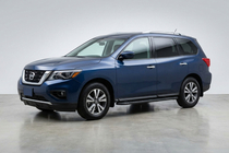 Nissan Pathfinder R52 2012–2021 Sidosteg Bosphorus Black (2 st, aluminium) foto 1