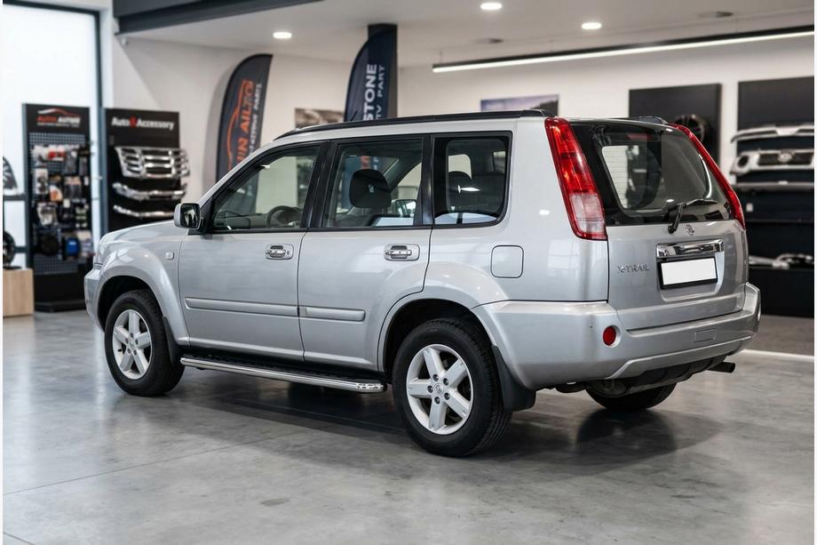 Nissan X-trail T30 2002–2007 Sidosteg Maydos V1 (2 st, aluminium) Image