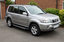 Nissan X-trail T30 2002–2007 Sidosteg Duru (2 st, aluminium) foto 1