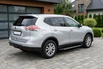Nissan X-trail T32/Rogue 2014–2021 Sidosteg Bosphorus Grey (2 st, aluminium) foto 1