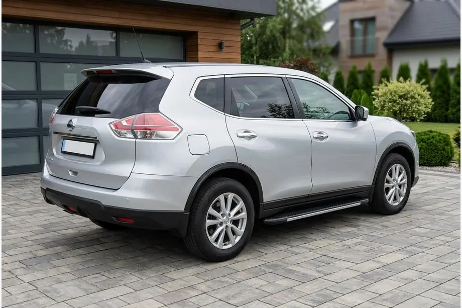 Nissan X-trail T32/Rogue 2014–2021 Sidosteg Bosphorus Grey (2 st, aluminium) Image