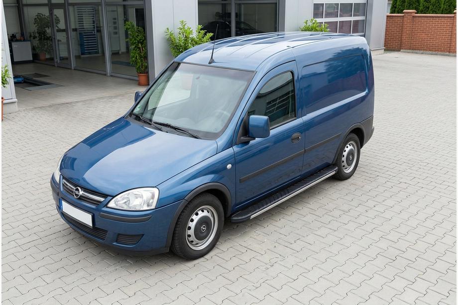 Opel Combo 2002–2012 Sidosteg Bosphorus Grey (2 st, aluminium) Image