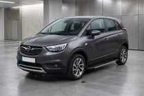 Opel Crossland X 2017–2024 Sidosteg Bosphorus Grey (2 st, aluminium) foto 1