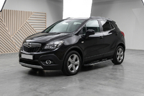 Opel Mokka 2012–2021 Sidosteg Bosphorus Grey (2 st, aluminium) foto 1