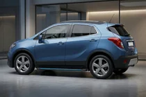 Opel Mokka 2012–2021 Sidosteg Maya Blue (2 st, aluminium) foto 1