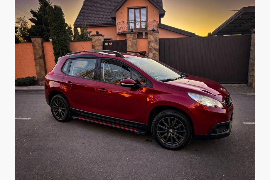 Peugeot 2008 2013–2019 Sidosteg Maya Red (2 st, aluminium) Image