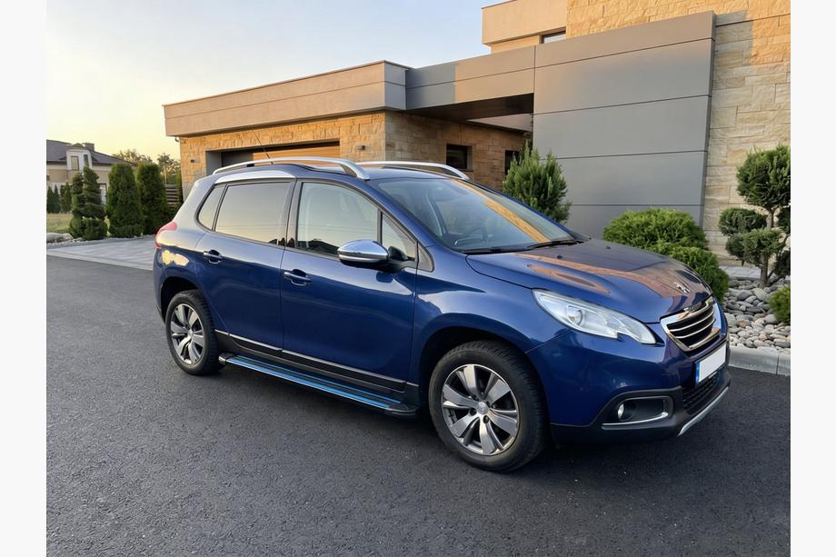 Peugeot 2008 2013–2019 Sidosteg Maya Blue (2 st, aluminium) Image