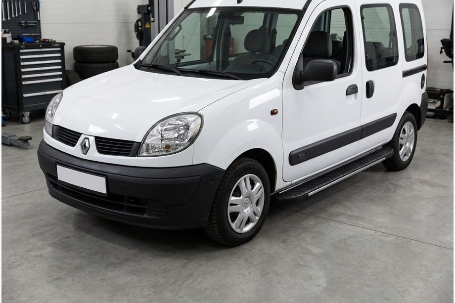Renault Kangoo 1998–2008 Sidosteg Bosphorus Grey (2 st, aluminium) Image