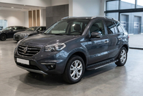 Renault Koleos 2008–2016 Sidosteg Bosphorus Grey (2 st, aluminium) foto 1