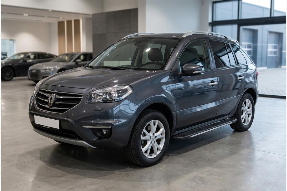 Renault Koleos 2008–2016 Sidosteg Bosphorus Grey (2 st, aluminium) Image