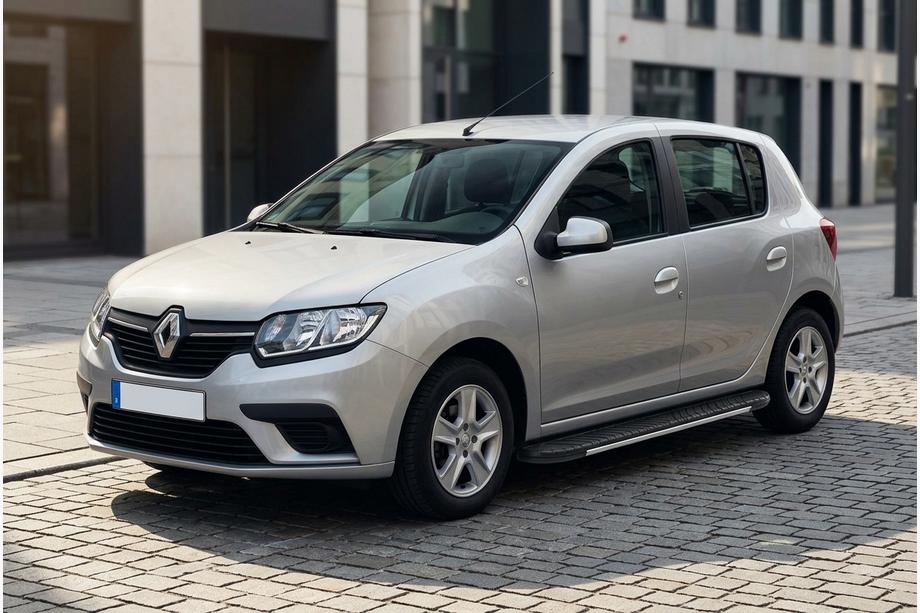 Renault Sandero 2013–2022 Sidosteg Bosphorus Grey (2 st, aluminium) Image