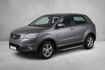 SsangYong Korando 2010–2019 Sidosteg Bosphorus Grey (2 st, aluminium) foto 1