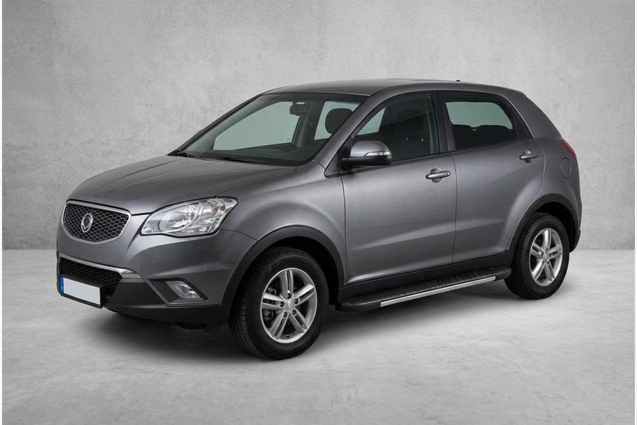 SsangYong Korando 2010–2019 Sidosteg Bosphorus Grey (2 st, aluminium) Image