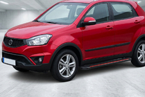 SsangYong Korando 2010–2019 Sidosteg Maya Red (2 st, aluminium) foto 1