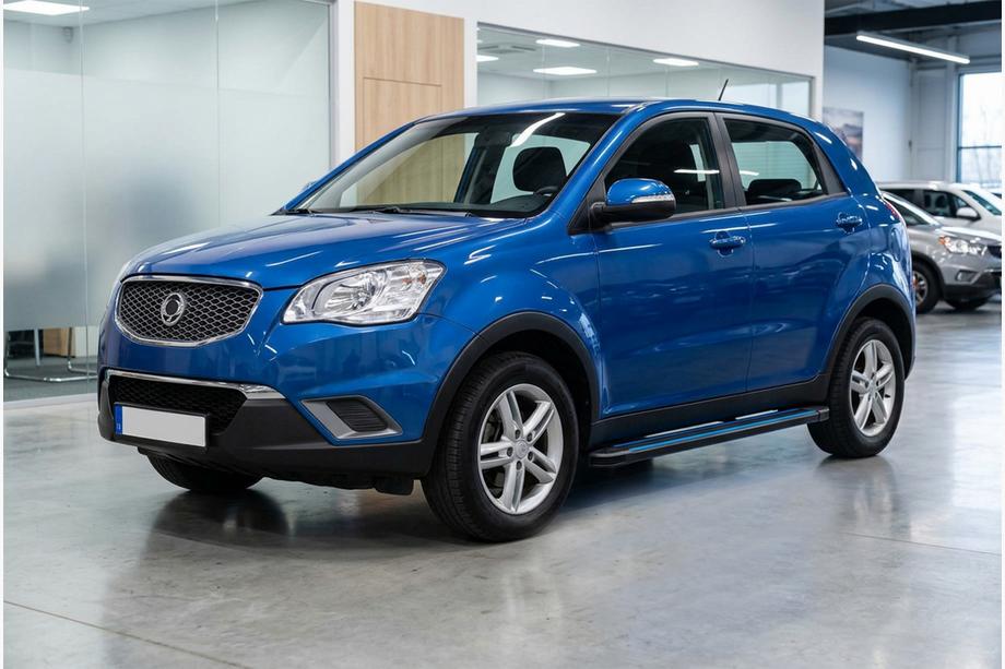 SsangYong Korando 2010–2019 Sidosteg Maya Blue (2 st, aluminium) Image