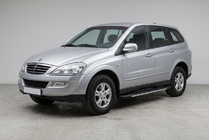 SsangYong Kyron 2005–2014 Sidosteg Bosphorus Grey (2 st, aluminium) foto 1