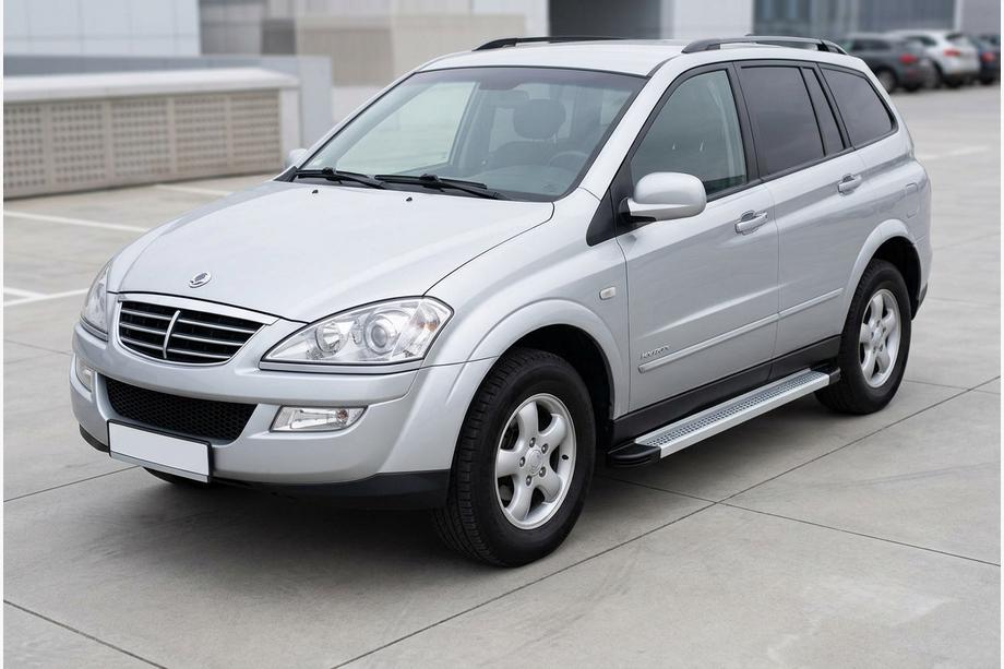 SsangYong Kyron 2005–2014 Sidosteg Maya V2 (2 st, aluminium) Image