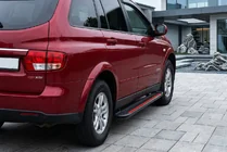 SsangYong Kyron 2005–2014 Sidosteg Maya Red (2 st, aluminium) foto 1