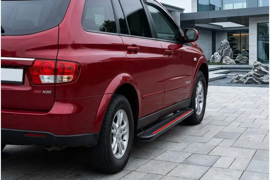 SsangYong Kyron 2005–2014 Sidosteg Maya Red (2 st, aluminium) Image