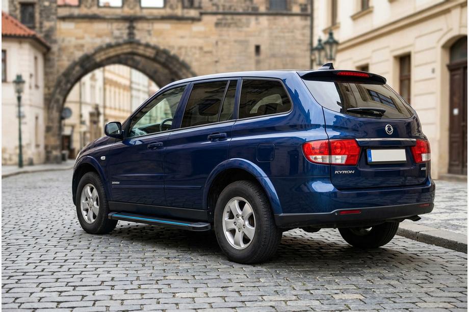 SsangYong Kyron 2005–2014 Sidosteg Maya Blue (2 st, aluminium) Image