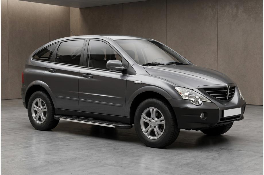 SsangYong Action 2005–2018 Sidosteg Bosphorus Grey (2 st, aluminium) Image