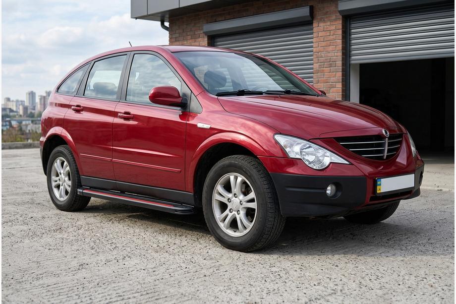 SsangYong Action 2005–2018 Sidosteg Maya Red (2 st, aluminium) Image