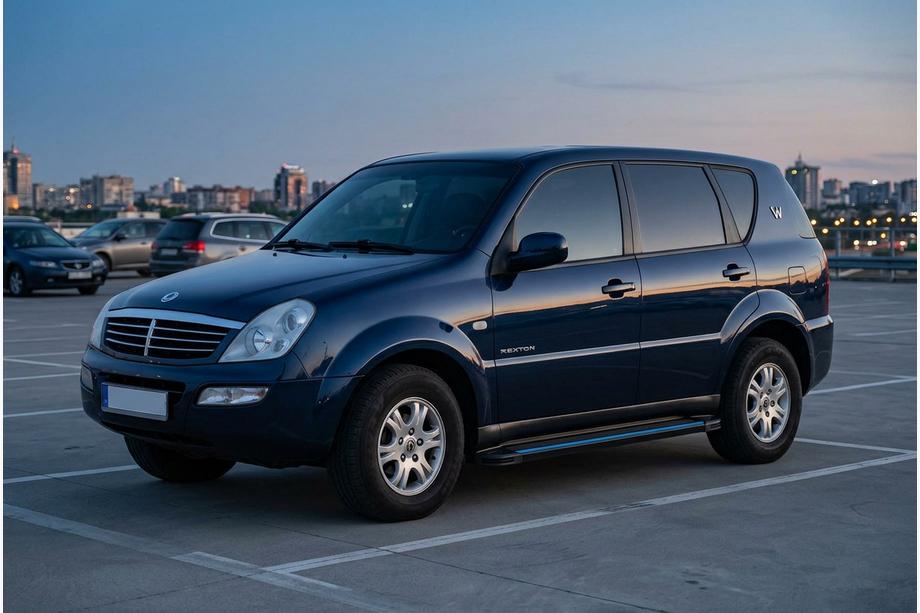 SsangYong Rexton I 2001–2017 Sidosteg Maya Blue (2 st, aluminium) 2012-2017 Image