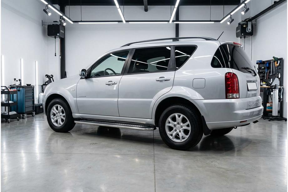 SsangYong Rexton I 2001–2017 Sidosteg Maydos V2 (2 st, aluminium / rostfritt stål) 2012-2017 Image