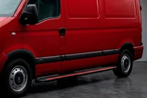 Renault Master 1998–2010 Sidosteg Maya Red (2 st, aluminium) foto 1