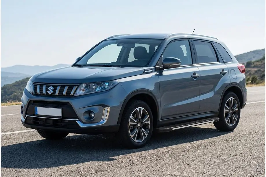 Suzuki Vitara 2015– Sidosteg Bosphorus Grey (2 st, aluminium) Image