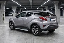 Toyota C-HR 2016–2023 Sidosteg Maya V2 (2 st, aluminium) foto 1
