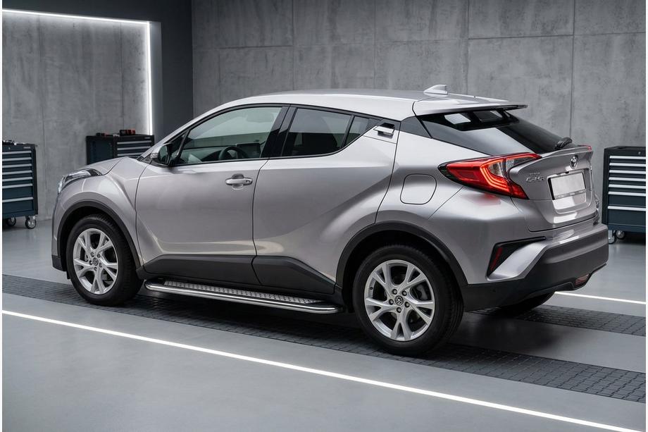 Toyota C-HR 2016–2023 Sidosteg Maydos V2 (2 st, aluminium) Image