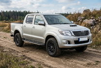 Toyota Hilux 2006–2015 Sidosteg Bosphorus Grey (2 st, aluminium) foto 1