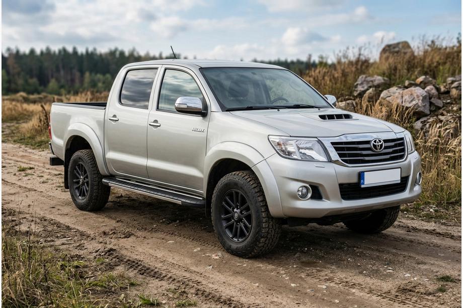 Toyota Hilux 2006–2015 Sidosteg Bosphorus Grey (2 st, aluminium) Image