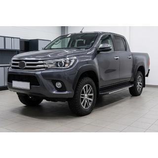 Sidosteg Bosphorus Grey (2 st, aluminium) Toyota Hilux 2015– foto 1