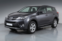 Toyota Rav 4 2013–2018 Sidosteg Bosphorus Grey (2 st, aluminium) foto 1