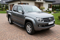 Volkswagen Amarok 2010–2022 Sidosteg Bosphorus Grey (2 st, aluminium) foto 1