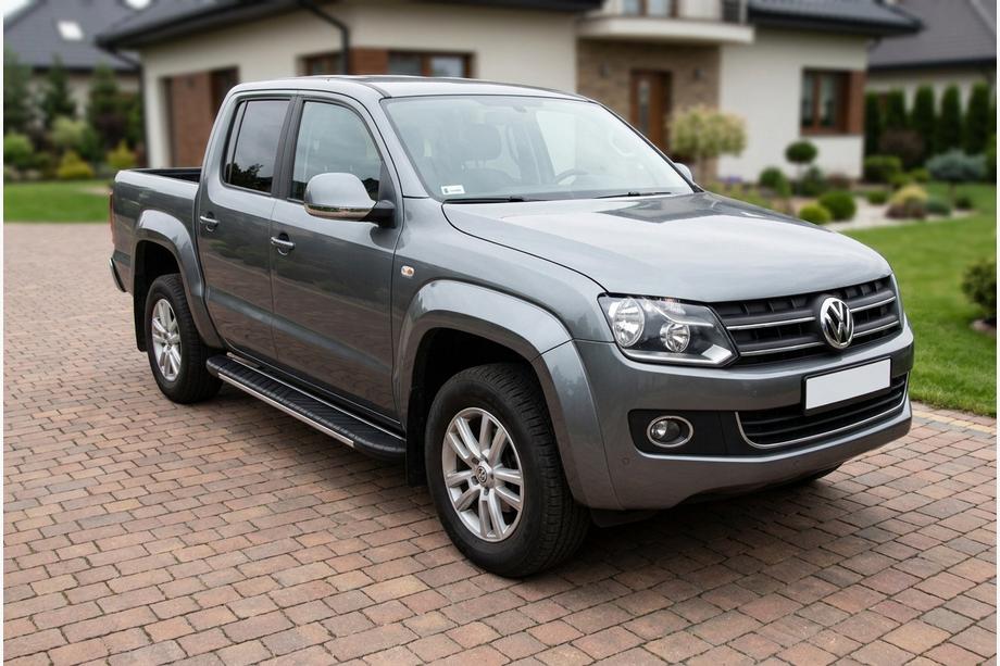 Volkswagen Amarok 2010–2022 Sidosteg Bosphorus Grey (2 st, aluminium) Image