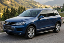 Volkswagen Touareg 2010–2018 Sidosteg Bosphorus Grey (2 st, aluminium) foto 1