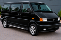 Volkswagen T4 Transporter 1990–2003 Sidosteg Bosphorus Grey (2 st, aluminium) foto 1