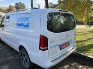 Mercedes Vito/V-klass W447 2014– Kromade takrails DDU (plastfötter) Lång hjulbas (EXTRALONG) foto 1