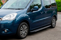 Peugeot Partner Tepee 2008–2018 Sidosteg Bosphorus Grey (2 st, aluminium) foto 1