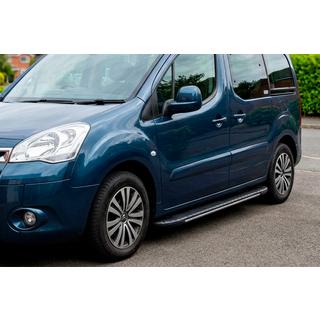 Sidosteg Bosphorus Grey (2 st, aluminium) Peugeot Partner Tepee 2008–2018 foto 1