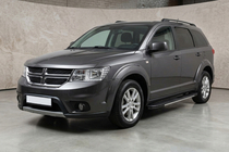 Dodge Journey 2008–2020 Sidosteg Bosphorus Grey (2 st, aluminium) foto 1