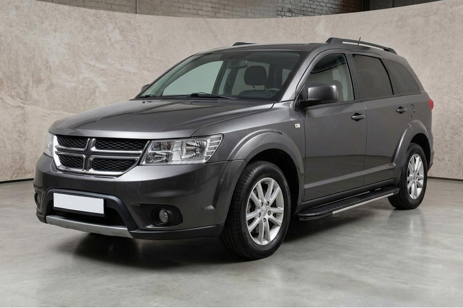 Dodge Journey 2008–2020 Sidosteg Bosphorus Grey (2 st, aluminium) Image