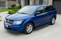 Dodge Journey 2008–2020 Sidosteg Maya Blue (2 st, aluminium) foto 1