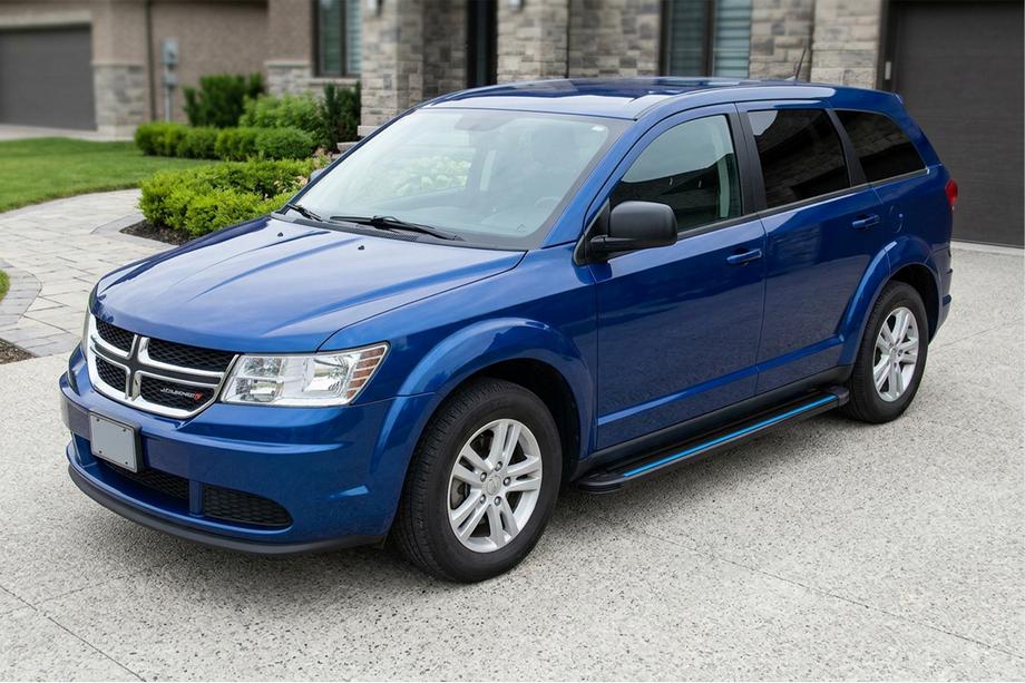 Dodge Journey 2008–2020 Sidosteg Maya Blue (2 st, aluminium) Image