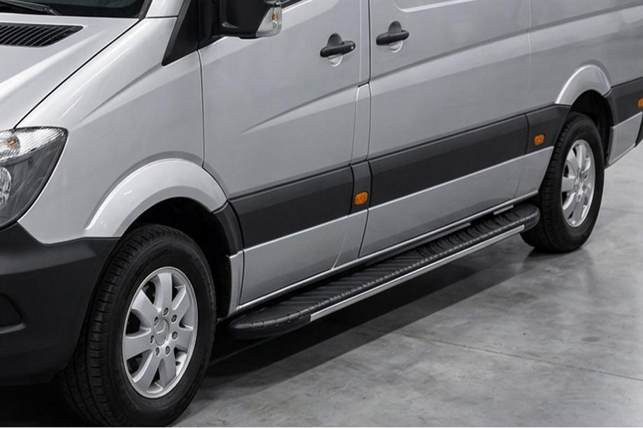 Volkswagen Crafter 2006–2016 Sidosteg Bosphorus Grey (2 st, aluminium) Image
