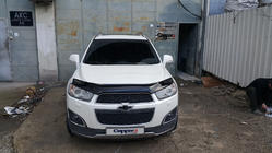 Chevrolet Captiva 2006–2019 Stenskottsskydd för motorhuv 2012+ EU (EuroCap) foto 4