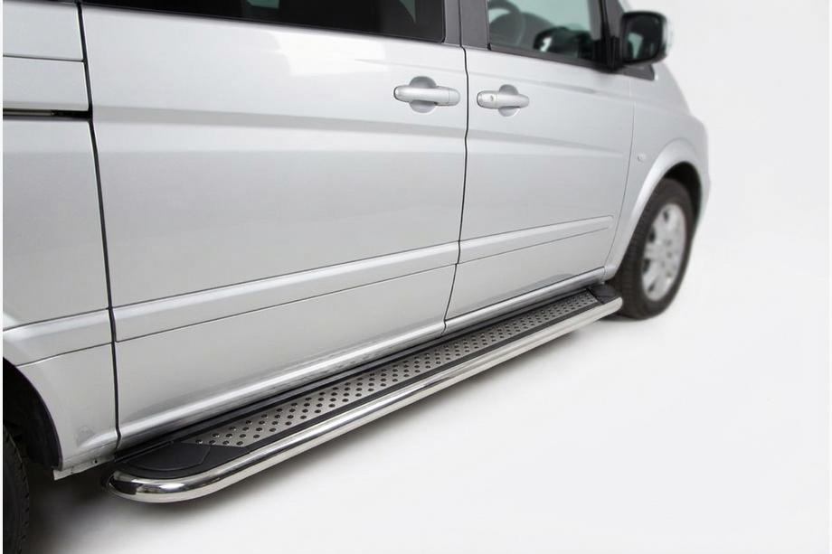Mercedes Viano 2004–2014 Sidosteg Maydos V2 (2 st, aluminium) Image